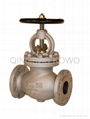 Marine Cast Steel Globe Valve JIS F7313