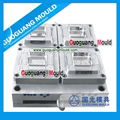 multi cavities plastic thin wall box injection mould 1