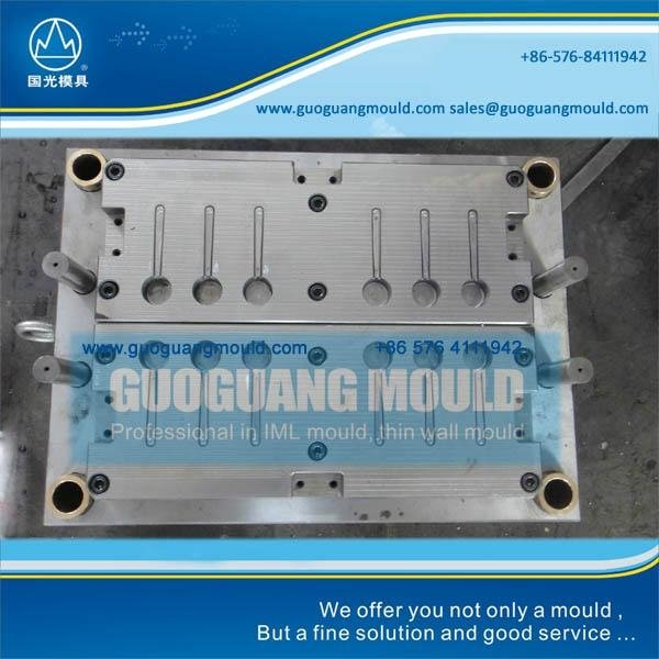 32 cavities plastic thin wall spoon tableware injection mould 2