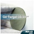 Reactive magnetron sputtering Germanium crystal target(MAT-CN) 3