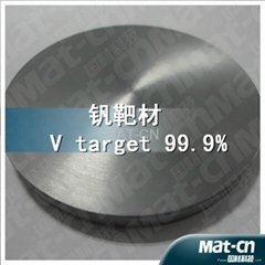 Low tolerance V target-Vanadium target-sputtering target(Mat-cn)