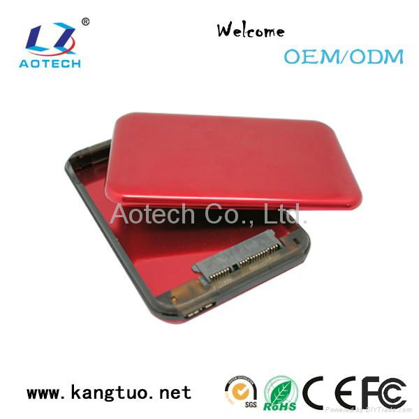 aluminum SATA to USB 3.0 2.5'' HDD enclosure 3