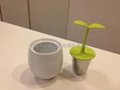full silicone Mr tea infuser tea strainer 3