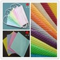 SS/SMS disposable non woven spunbond fabric for mask