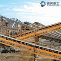 Belt conveyer/mining machine