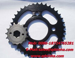 Sinha motorcycle chain sprocket Factory