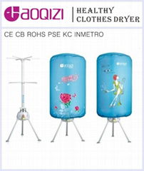 Round Waterproof Garment Dryer with