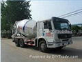 Sinotruck concrete mixer truck