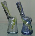 glass sandblasted glass smoking water pipes and bongs 1