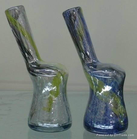 glass sandblasted glass smoking water pipes and bongs