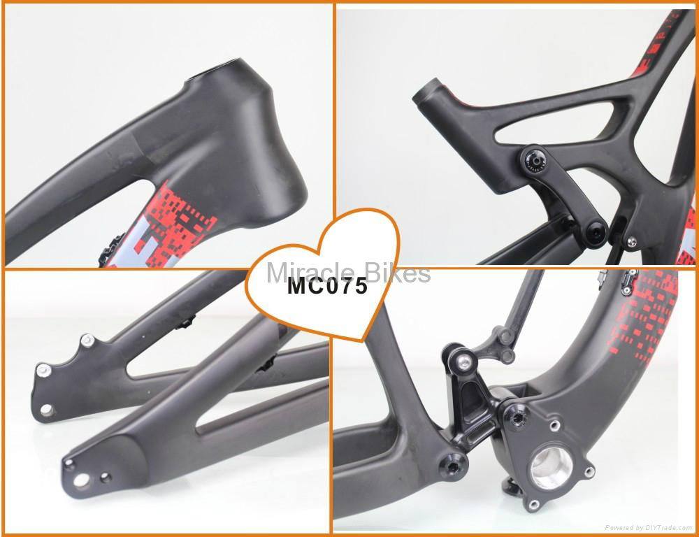 Hottest bicycle carbon mtb downhill frames made in china 3