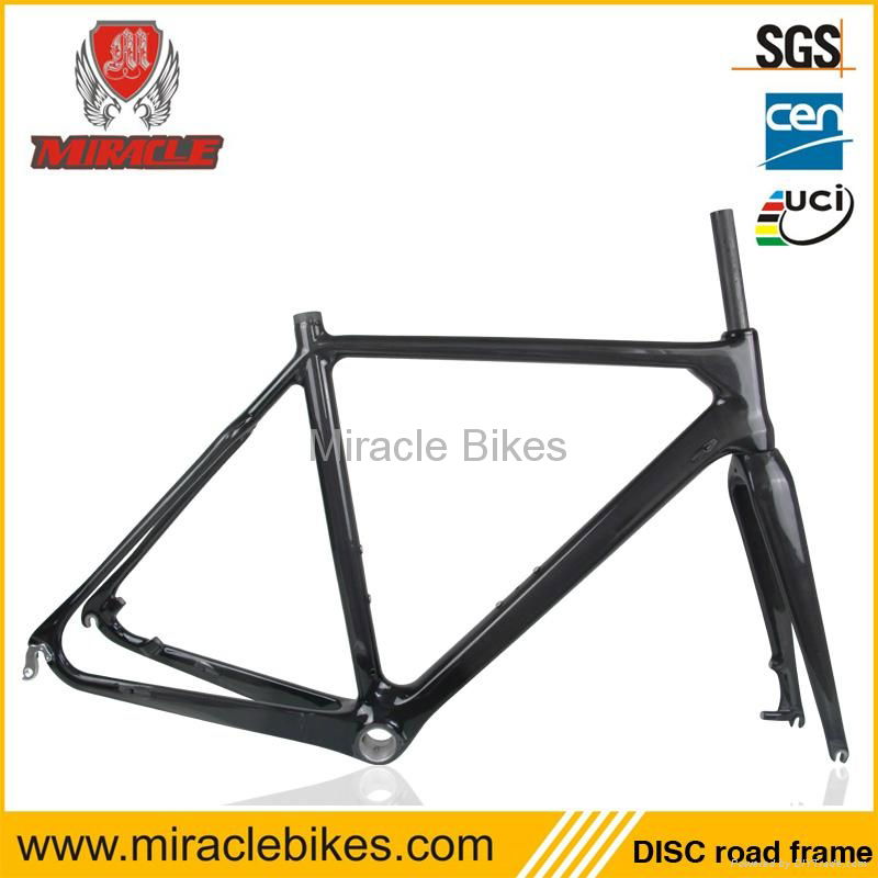 Wonderfull design cyclocross bike full carbon, carbon cyclocross frame customize