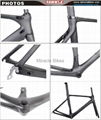 full carbon road racing frame 2