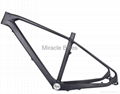 650B 2014 Carbon Frame Mtb Bike Carbon 650 Frame Mountain Bicycle Look Mtb Frame 1