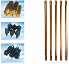 Built-up Type Copper Plated Ground Rod