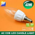 E14 4W LED candle light 2