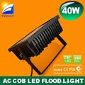 40W AC no driver LED flood light