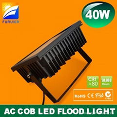 40W AC no driver LED flood light