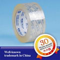 Super clear BOPP adhesive packing tape