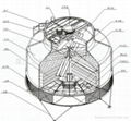  圆形逆流塔