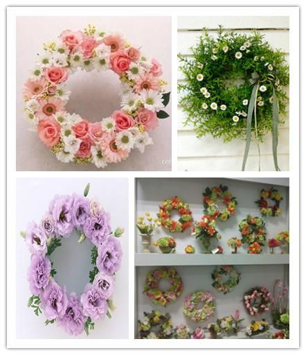 Artificial flower rose bud/single rose wreath/rose balls  5