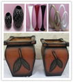 Fiberglass MgO ceramic plastic pot plastic flower pot vase 