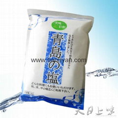 refined vacuum edible table sea salt