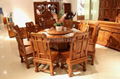 古典紅木傢具紅木圓桌餐廳傢具 2
