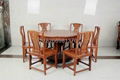 古典紅木傢具紅木圓桌餐廳傢具