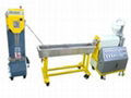 Small plastic extruding granulator line 1