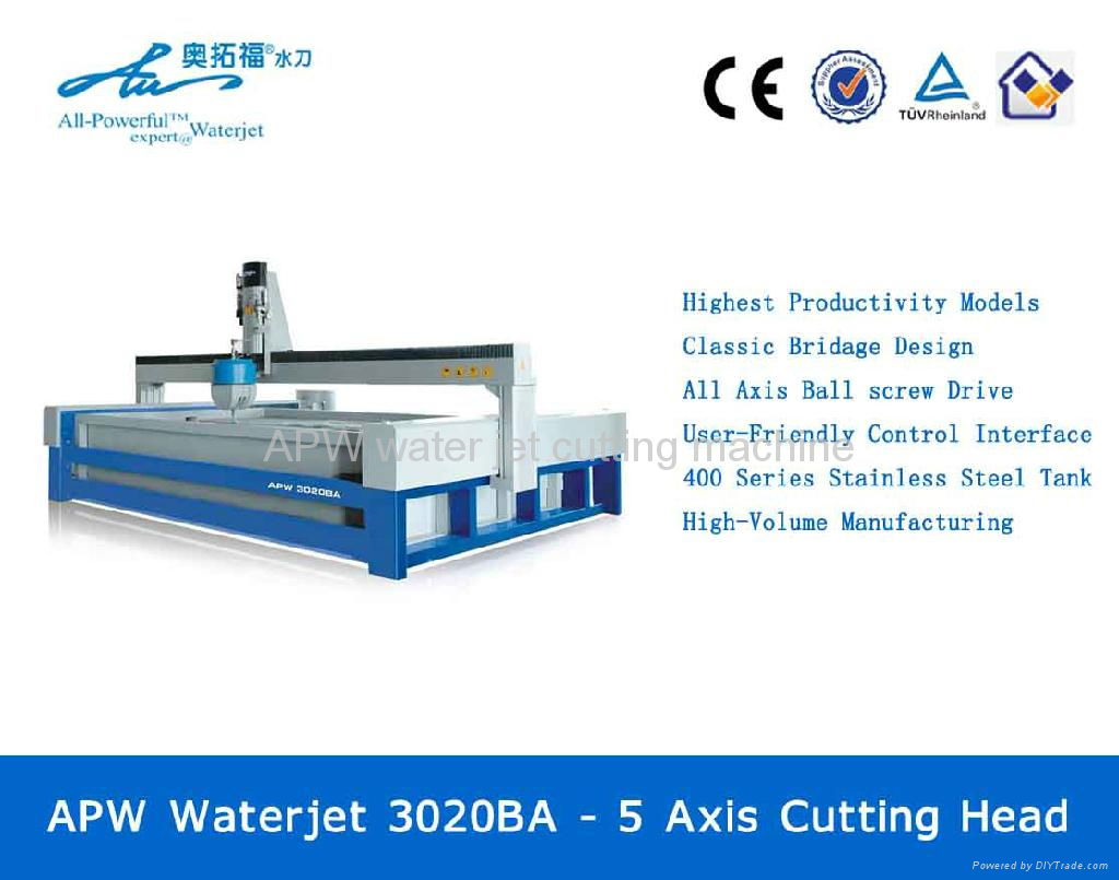 APW water jet metal cutting machine 2