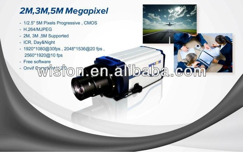 5 Megapixels real-time HD IP Camera  3