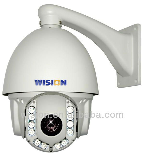 2 Megapixels HD IP IR High Speed Dome Camera 