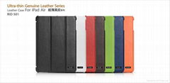 Ultra-thin Genuine Leather Case for Ipad Air 