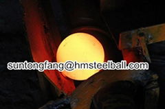 forged grinding steel ball good-wear resistance