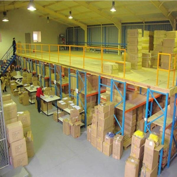 Certified Widely Used cold-rolled steel Mezzanine Racking 2