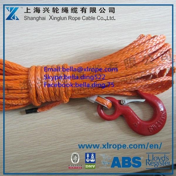 10mm synthetic winch rope for 4x4 cars  4