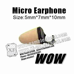 wireless micro earpieces for poker cheating