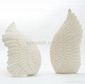 Angel wing ornament