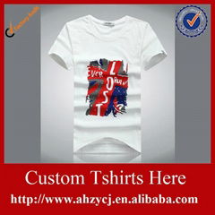 Custom t shirt printing 2014 China