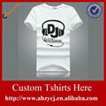Custom 100% Cotton Mens t shirt in bulk 1