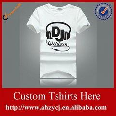 Custom 100% Cotton Mens t shirt in bulk