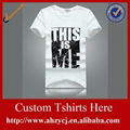 Custom Fashion Mens Heavy Cotton Round