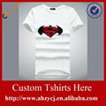 2014 hot sale 100% cotton men sublimation t shirts 