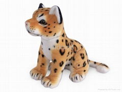 Plush Bluetooth Speaker Leopard