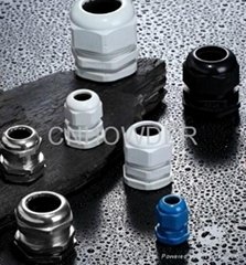 Electric nylon cable gland