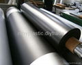 160cm Width Soft PVC Black Matte Film