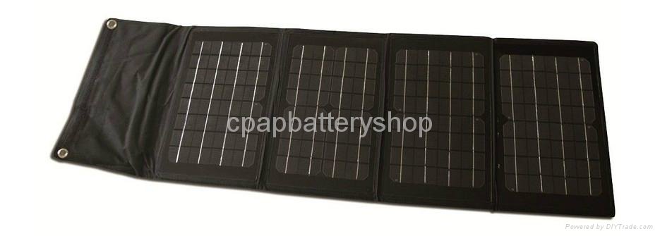 40 Watt Folding Solar Panel for C100 CPAP Battery Pack
