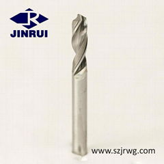 1.5mm*10mm*30mm Uncoated Tungsten carbide twist drill 