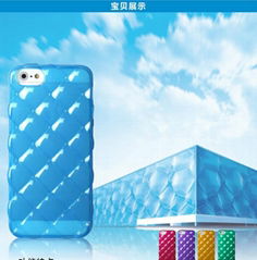 Benwis  for Iphone 5s excellent 3D water cube Protective Case